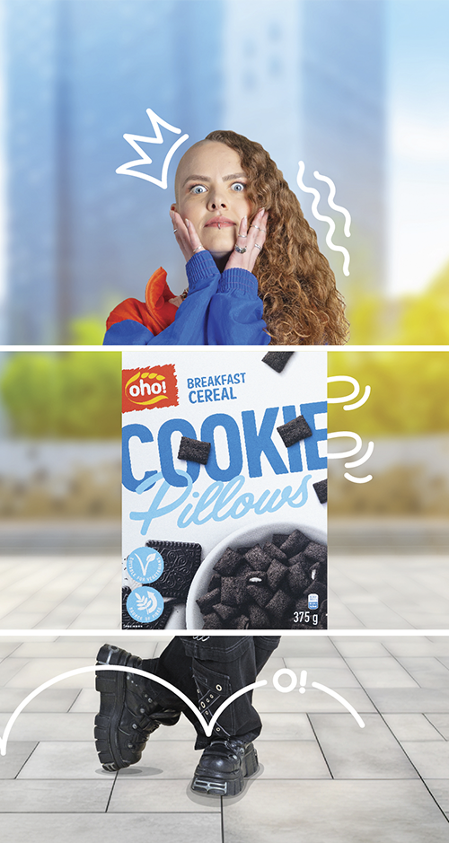 Cookie pillows